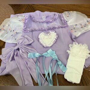 EUC Melanie Martinez inspired K-12 kids dress in XL